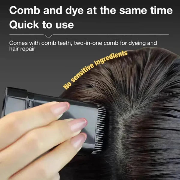 2 in 1 Water And Sweat Proof Hair Color Comb (Limited Stock)