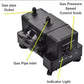 Super Speed TX-3000G++++ Sui Gas Suction Pressure Compressor Pump | 7.5W Gas Pressure Booster for Home & Commercial Kitchens