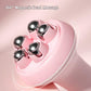 360 Roller Manual Hand Massager Handheld Massage Ball Full Body Pain Relief Neck Back Shoulder Leg And Foot (Random Color)